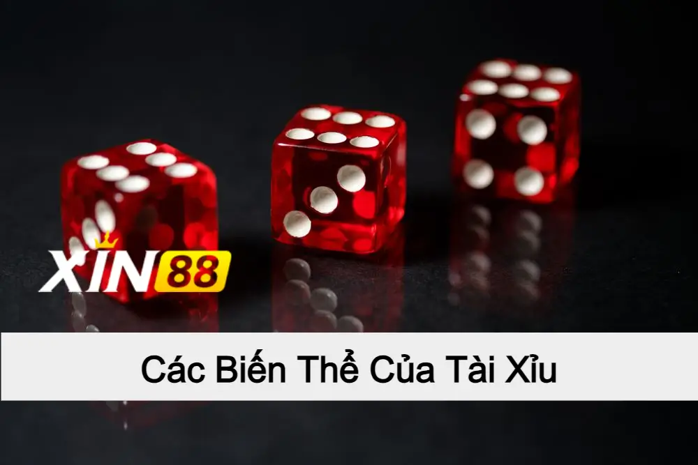 Tổng hợp các biến thể của tài xỉu Xin88